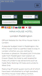 Mobile Screenshot of minahousehotel.co.uk
